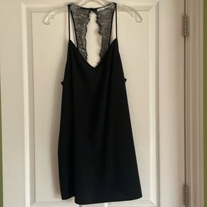 Kimchi Blue Black Lace Slip Dress M